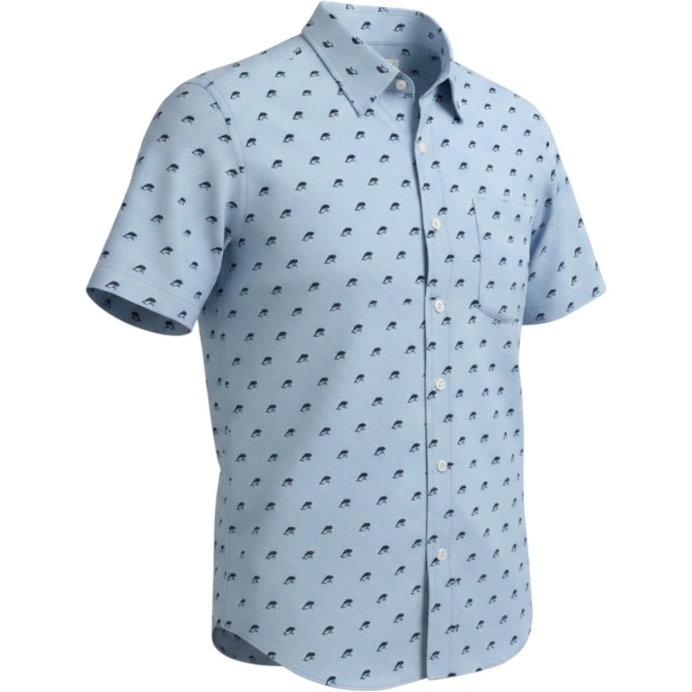 Southern Tide dolphin button up shirt Size S